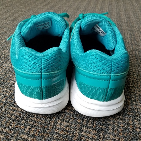 Adidas Galaxy 2 Women/'s Supportive Running Trainers Turquoise /& White AF5572